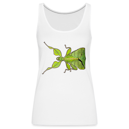 Frauen Tank Top Phyllium philippinicum female - weiß