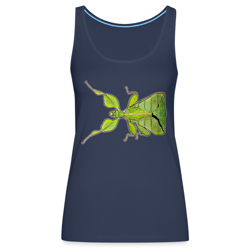 Frauen Tank Top Phyllium philippinicum female - Navy