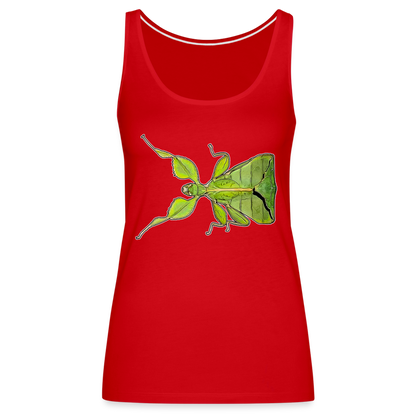 Frauen Tank Top Phyllium philippinicum female - Rot