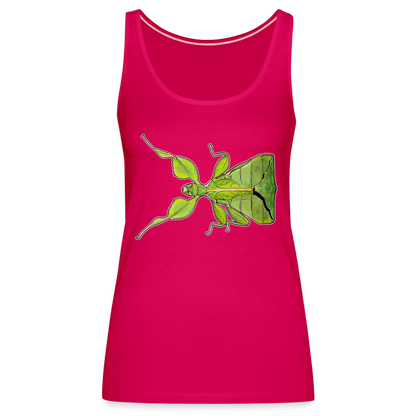 Frauen Tank Top Phyllium philippinicum female - dunkles Pink