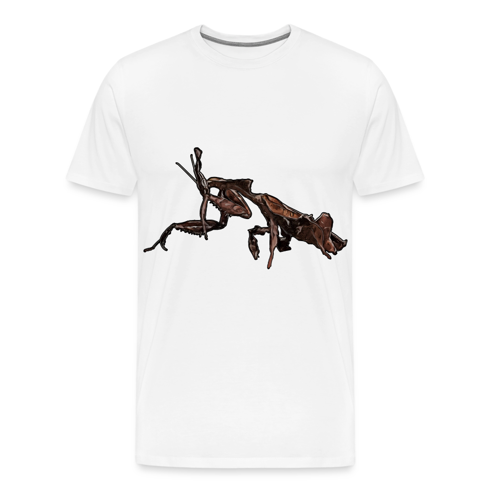 Männer Basic T-Shirt Phyllocrania paradoxa female 2 - weiß