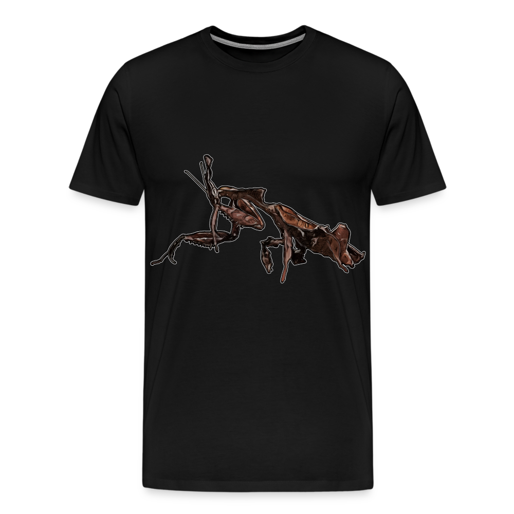 Männer Basic T-Shirt Phyllocrania paradoxa female 2 - Schwarz