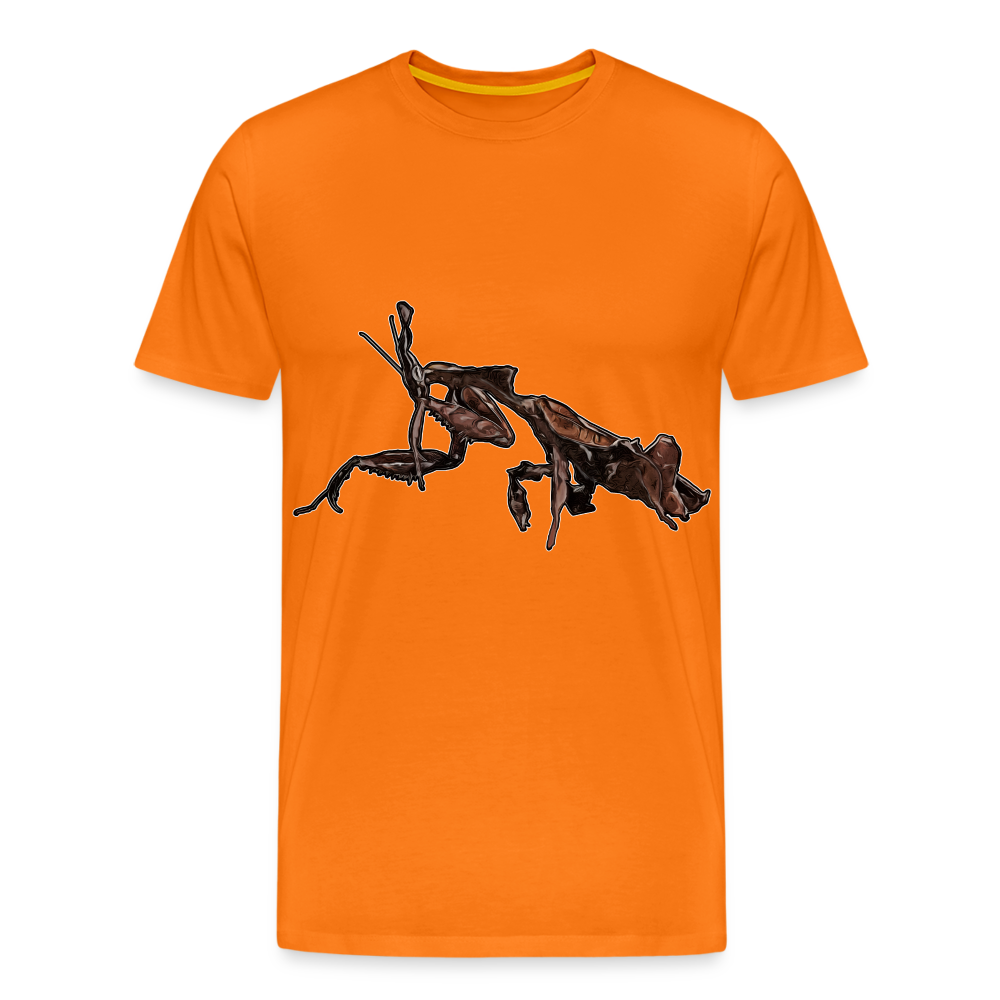 Männer Basic T-Shirt Phyllocrania paradoxa female 2 - Orange