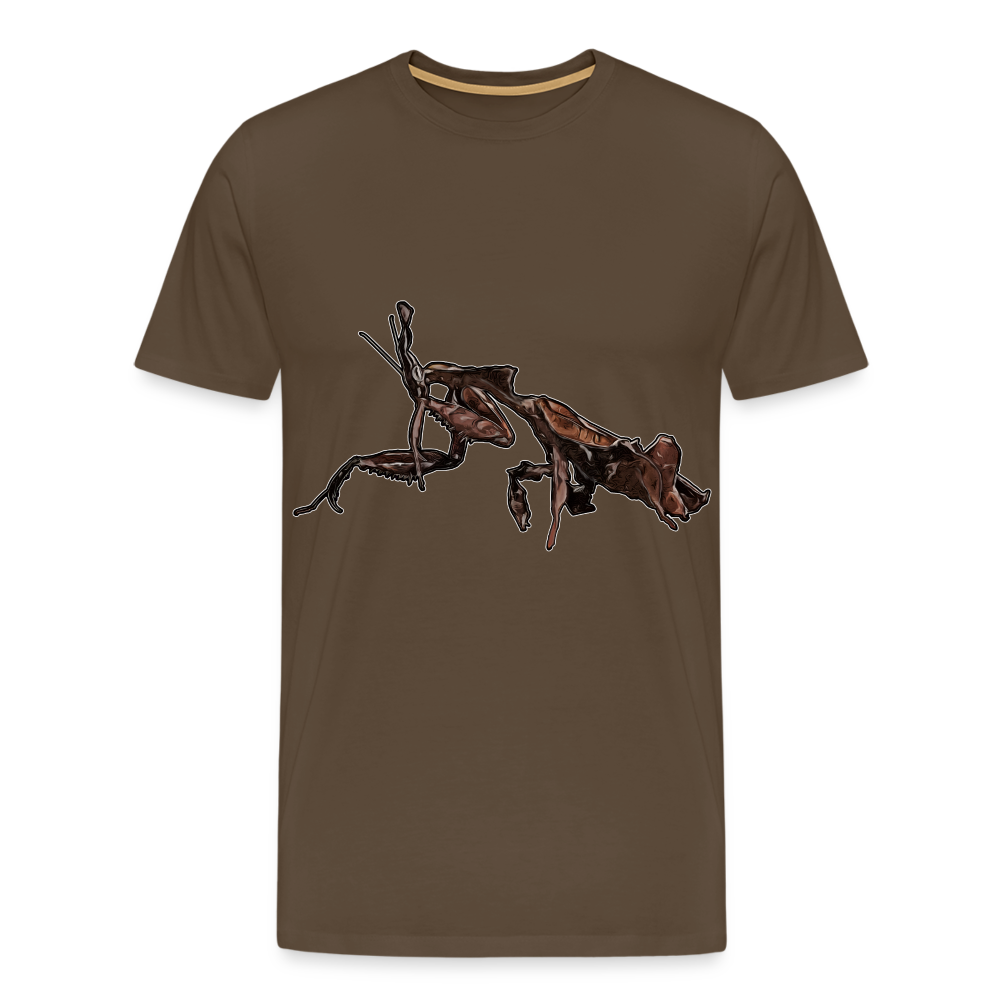 Männer Basic T-Shirt Phyllocrania paradoxa female 2 - Edelbraun