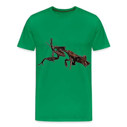 Männer Basic T-Shirt Phyllocrania paradoxa female 2 - Kelly Green