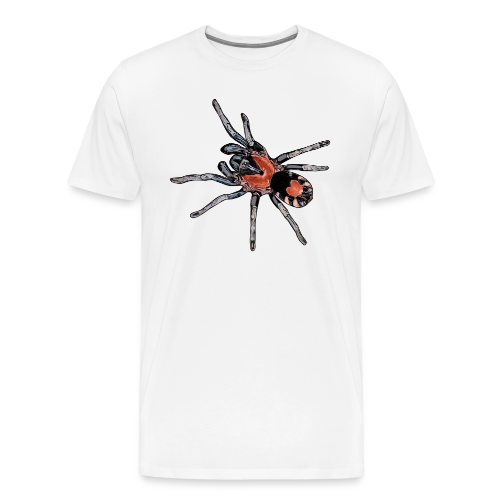 Männer Basic T-Shirt Cyriocosmus elegans - weiß
