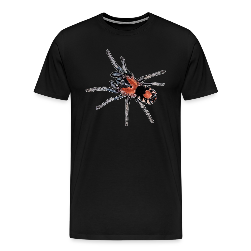 Männer Basic T-Shirt Cyriocosmus elegans - Schwarz