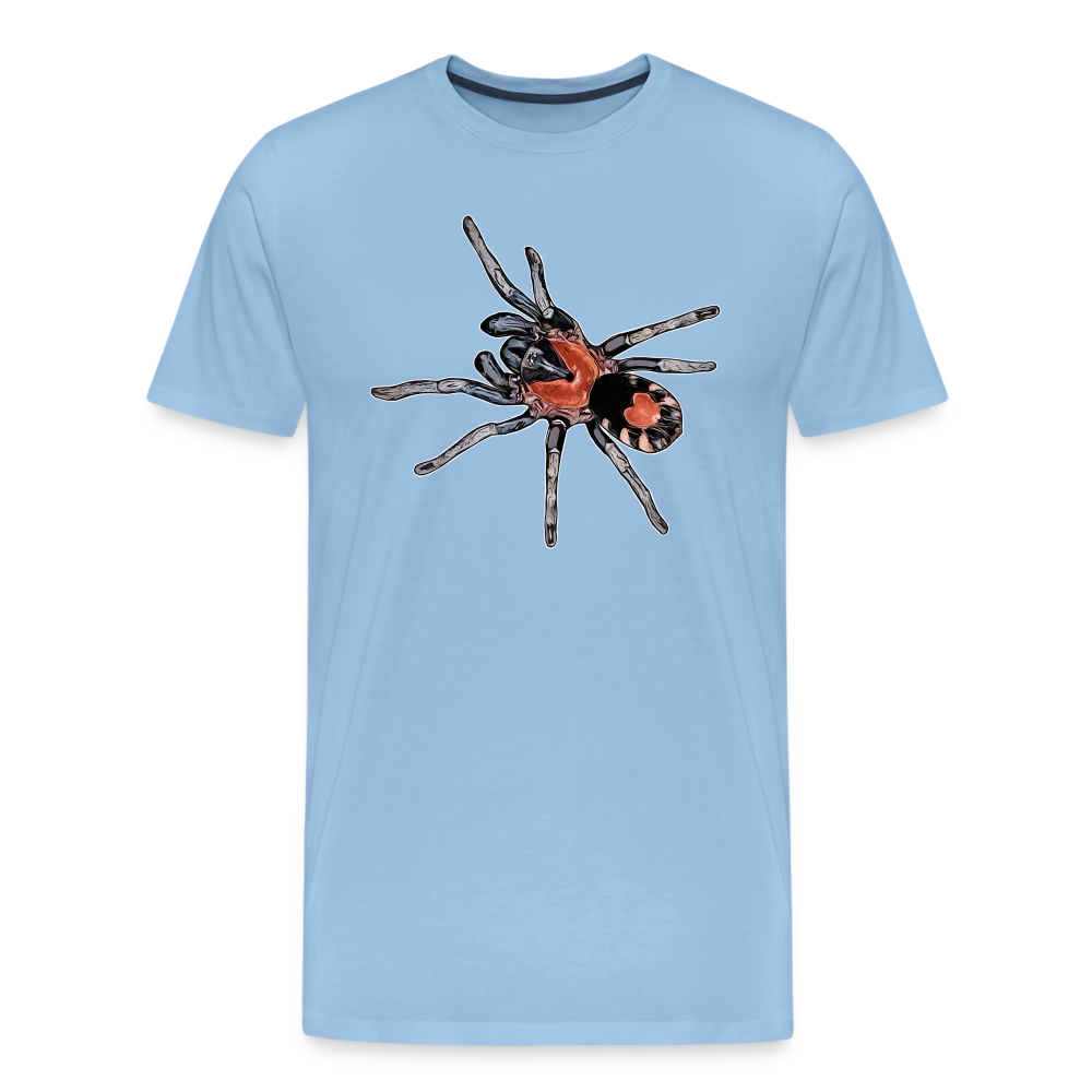Männer Basic T-Shirt Cyriocosmus elegans - Sky