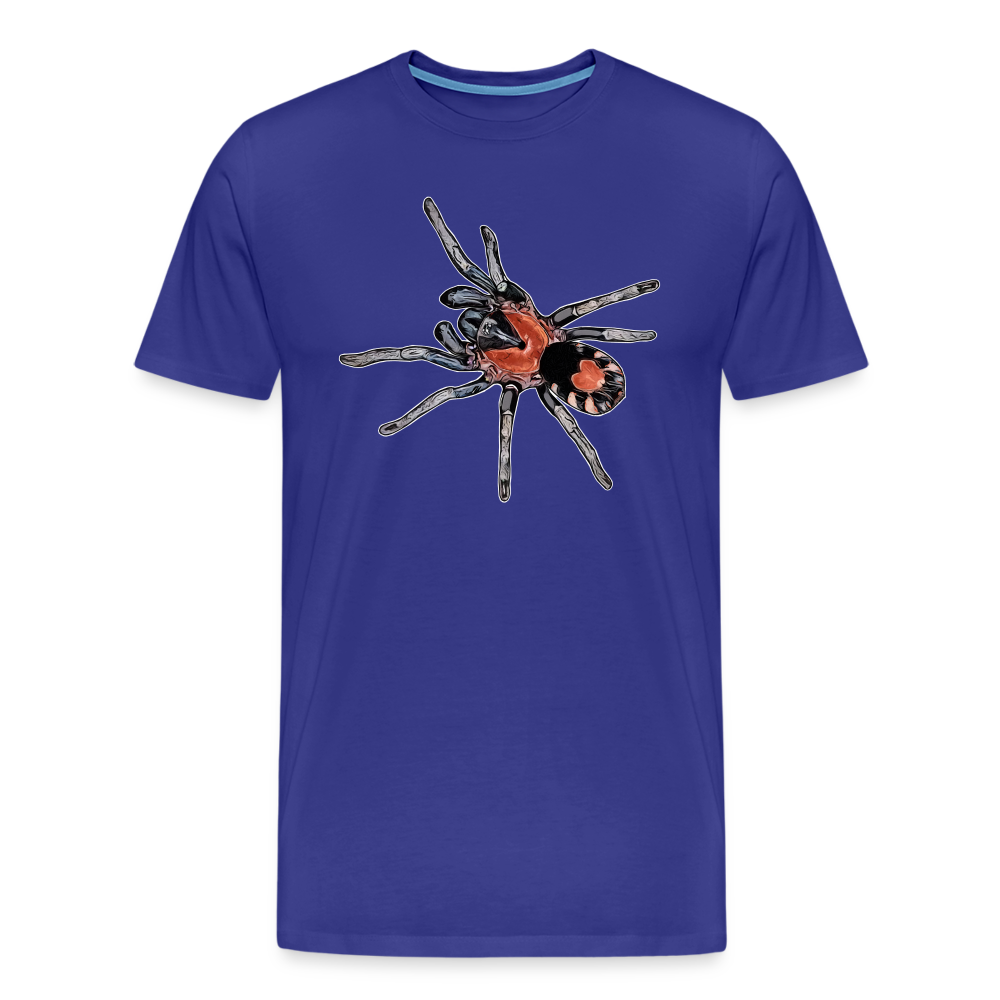 Männer Basic T-Shirt Cyriocosmus elegans - Königsblau