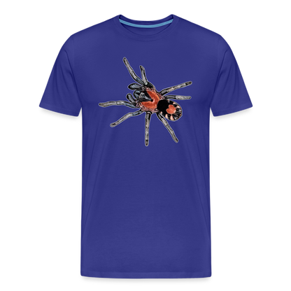 Männer Basic T-Shirt Cyriocosmus elegans - Königsblau
