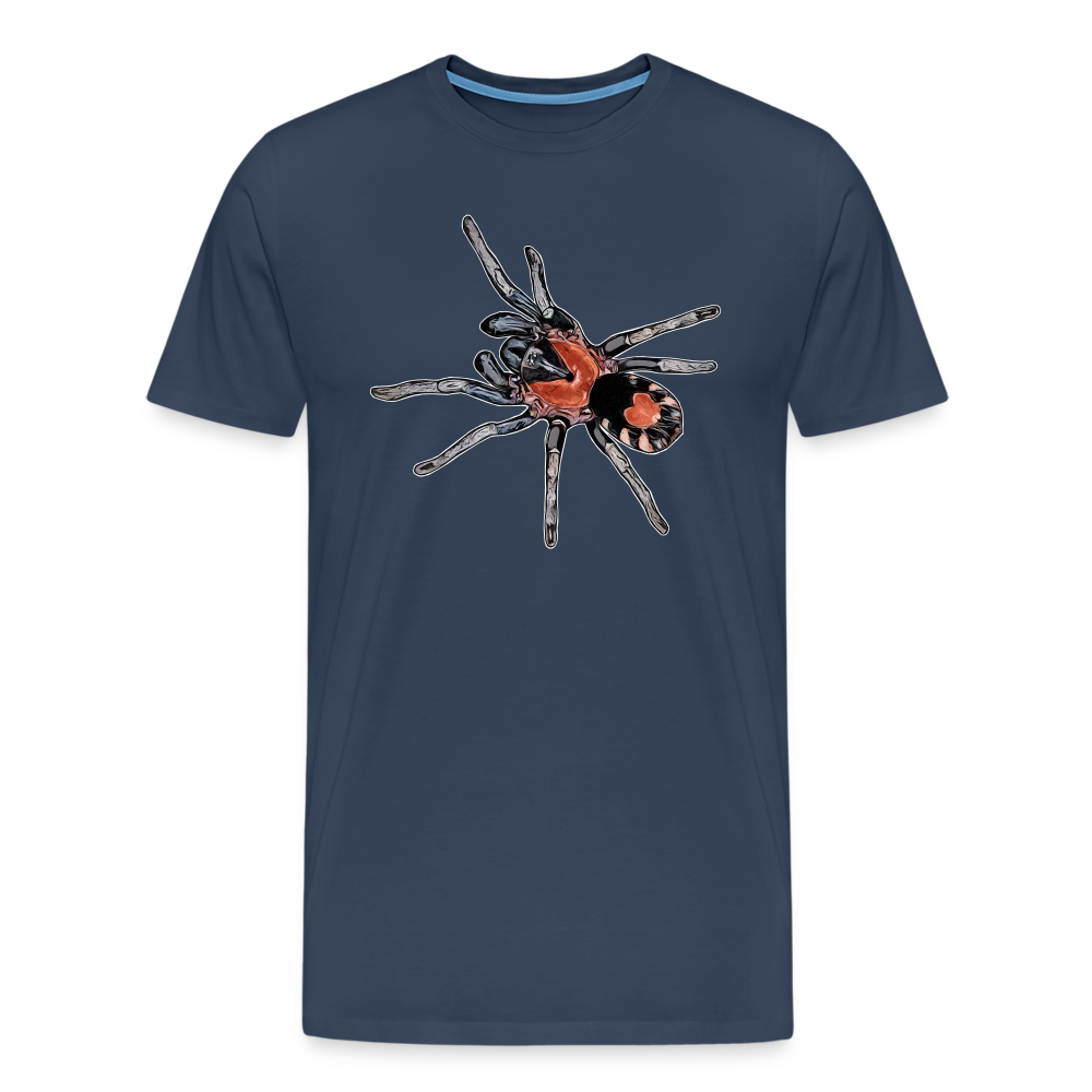 Männer Basic T-Shirt Cyriocosmus elegans - Navy
