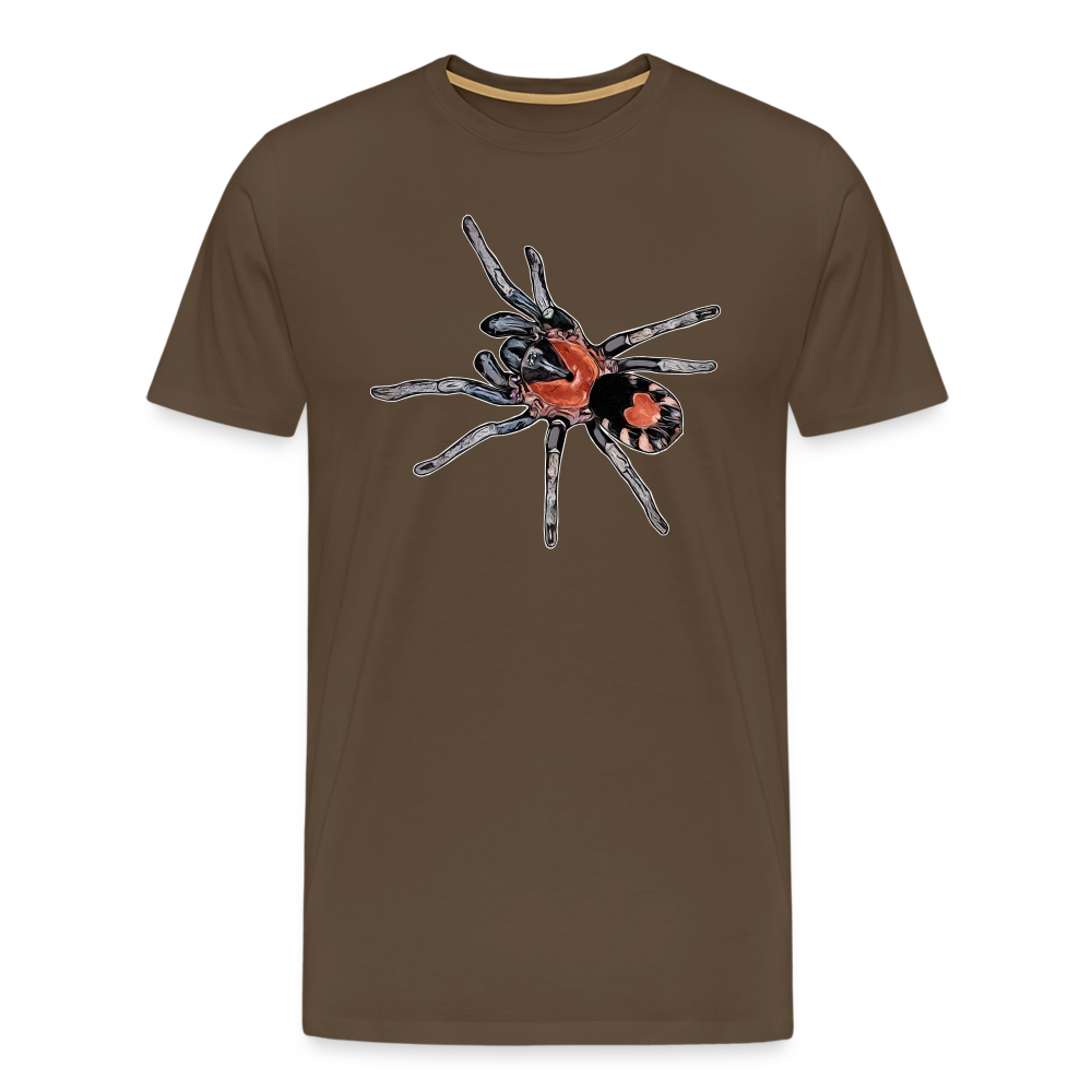 Männer Basic T-Shirt Cyriocosmus elegans - Edelbraun