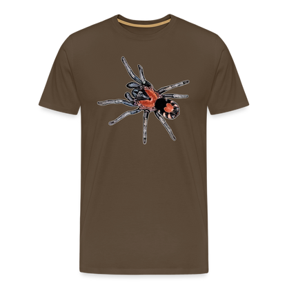Männer Basic T-Shirt Cyriocosmus elegans - Edelbraun