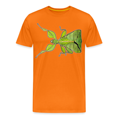 Männer Basic T-Shirt Phyllium philippinicum female - Orange