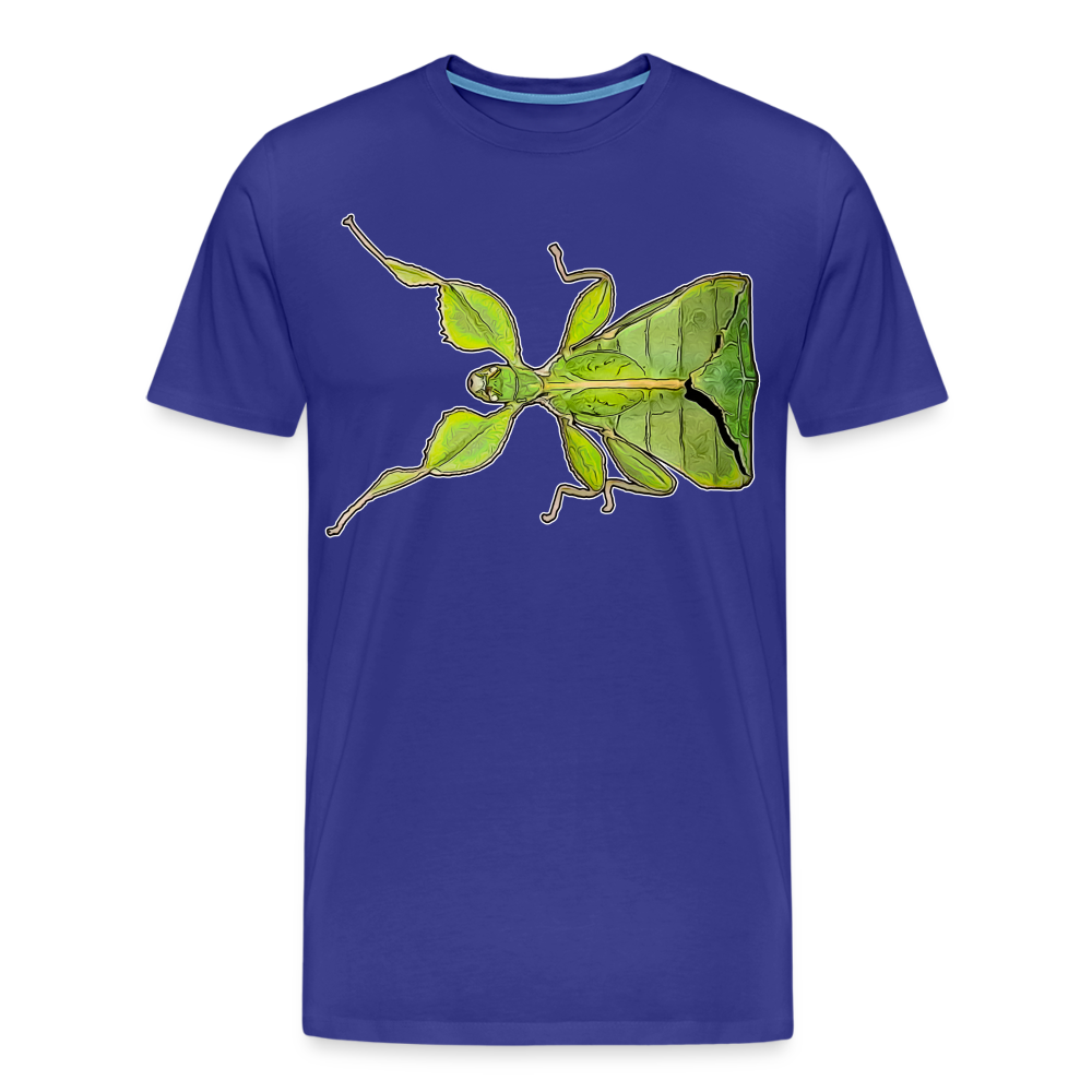 Männer Basic T-Shirt Phyllium philippinicum female - Königsblau