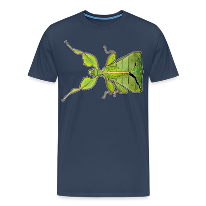 Männer Basic T-Shirt Phyllium philippinicum female - Navy