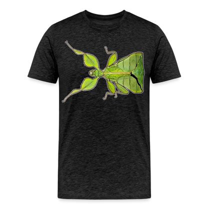 Männer Basic T-Shirt Phyllium philippinicum female - Anthrazit