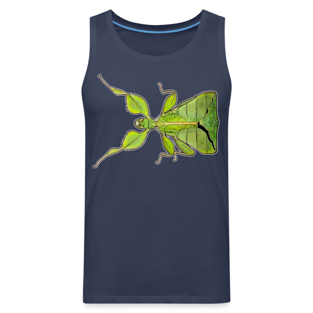 Männer Tank Top Phyllium philippinicum female - Navy