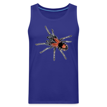 Männer Tank Top Cyriocosmus elegans - Königsblau