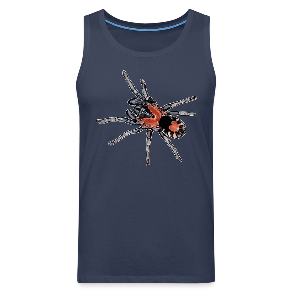 Männer Tank Top Cyriocosmus elegans - Navy
