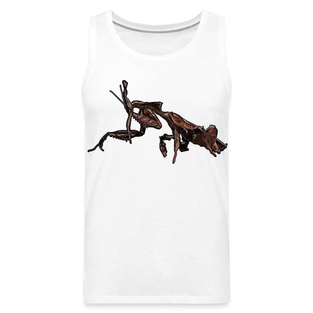 Männer Tank Top Phyllocrania paradoxa female 2 - weiß