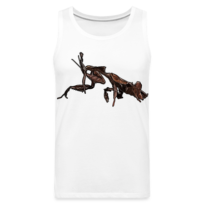 Männer Tank Top Phyllocrania paradoxa female 2 - weiß