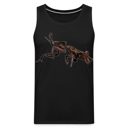 Männer Tank Top Phyllocrania paradoxa female 2 - Schwarz