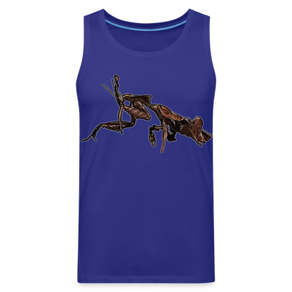 Männer Tank Top Phyllocrania paradoxa female 2 - Königsblau
