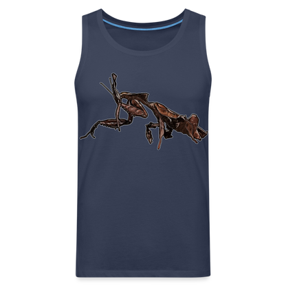 Männer Tank Top Phyllocrania paradoxa female 2 - Navy