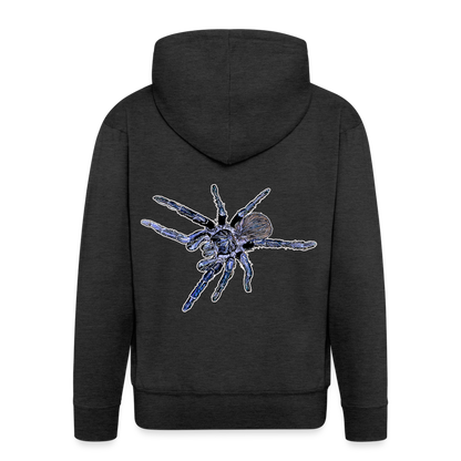 Männer Zip-Hoodie Pterinopelma sazimai - Anthrazit