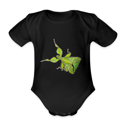 Baby Body kurz Phyllium philippinicum female - Schwarz