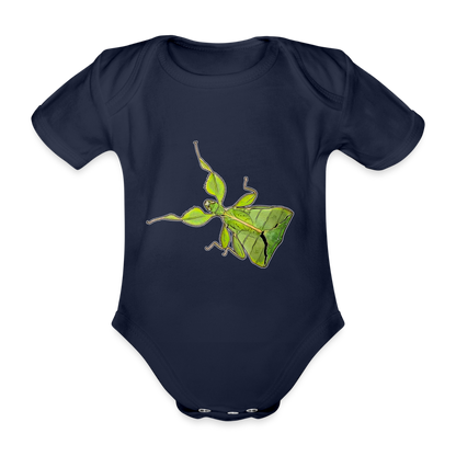 Baby Body kurz Phyllium philippinicum female - Dunkelnavy