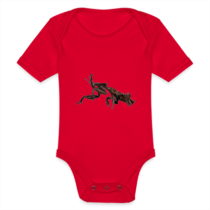 Baby Body kurz Phyllocrania paradoxa female 2 - Rot