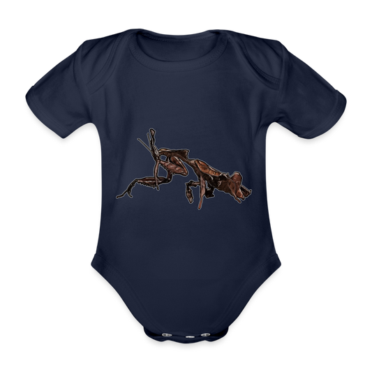 Baby Body kurz Phyllocrania paradoxa female 2 - Dunkelnavy