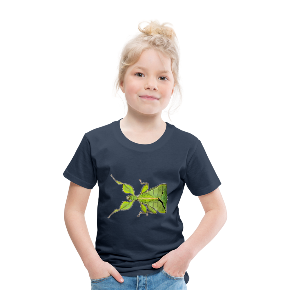 Kinder Basic T-Shirt Phyllium philippinicum female - Navy