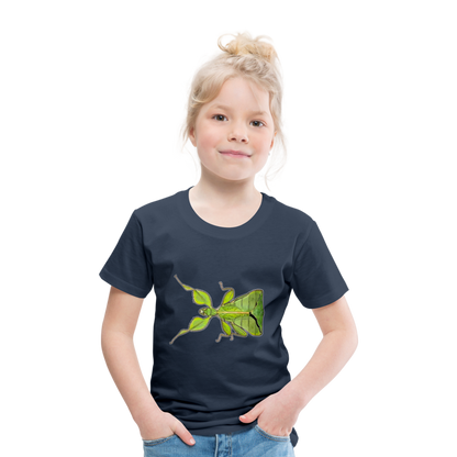 Kinder Basic T-Shirt Phyllium philippinicum female - Navy