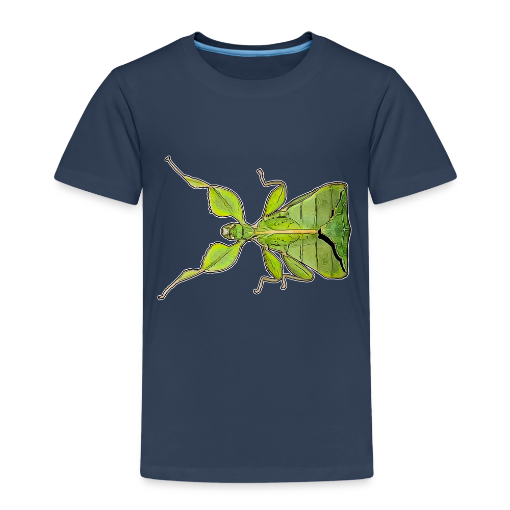 Kinder Basic T-Shirt Phyllium philippinicum female - Navy