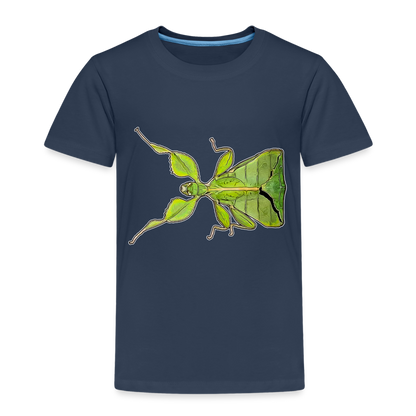 Kinder Basic T-Shirt Phyllium philippinicum female - Navy