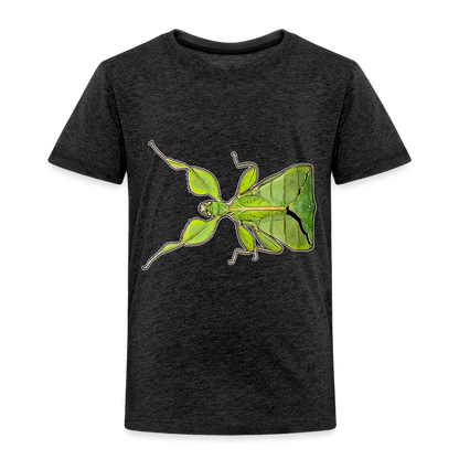 Kinder Basic T-Shirt Phyllium philippinicum female - Anthrazit