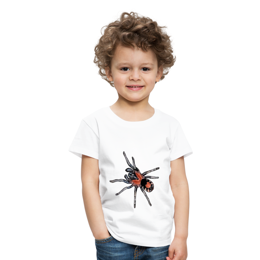 Kinder Basic T-Shirt Cyriocosmus elegans - weiß