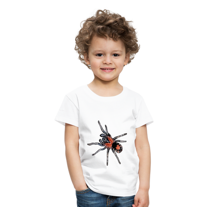 Kinder Basic T-Shirt Cyriocosmus elegans - weiß