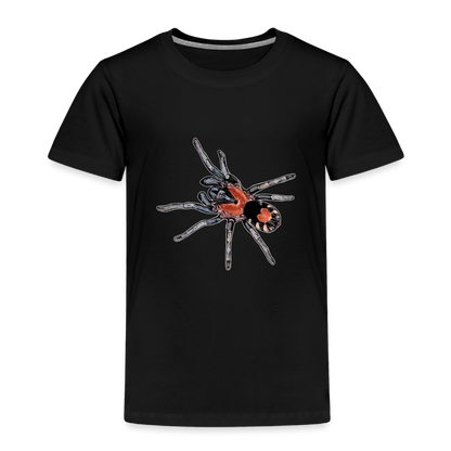 Kinder Basic T-Shirt Cyriocosmus elegans - Schwarz