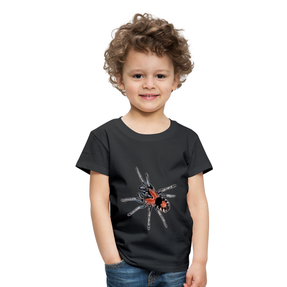 Kinder Basic T-Shirt Cyriocosmus elegans - Schwarz