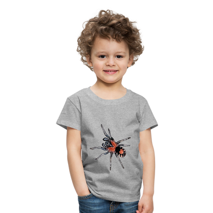 Kinder Basic T-Shirt Cyriocosmus elegans - Grau meliert