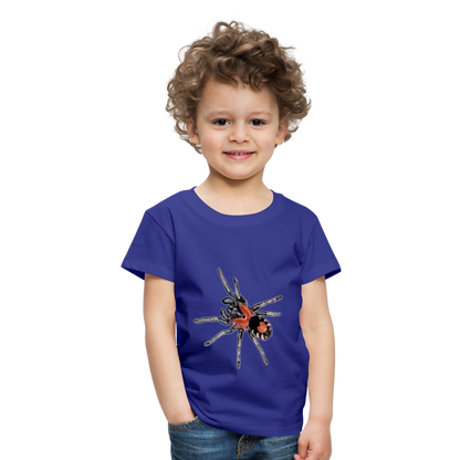 Kinder Basic T-Shirt Cyriocosmus elegans - Königsblau