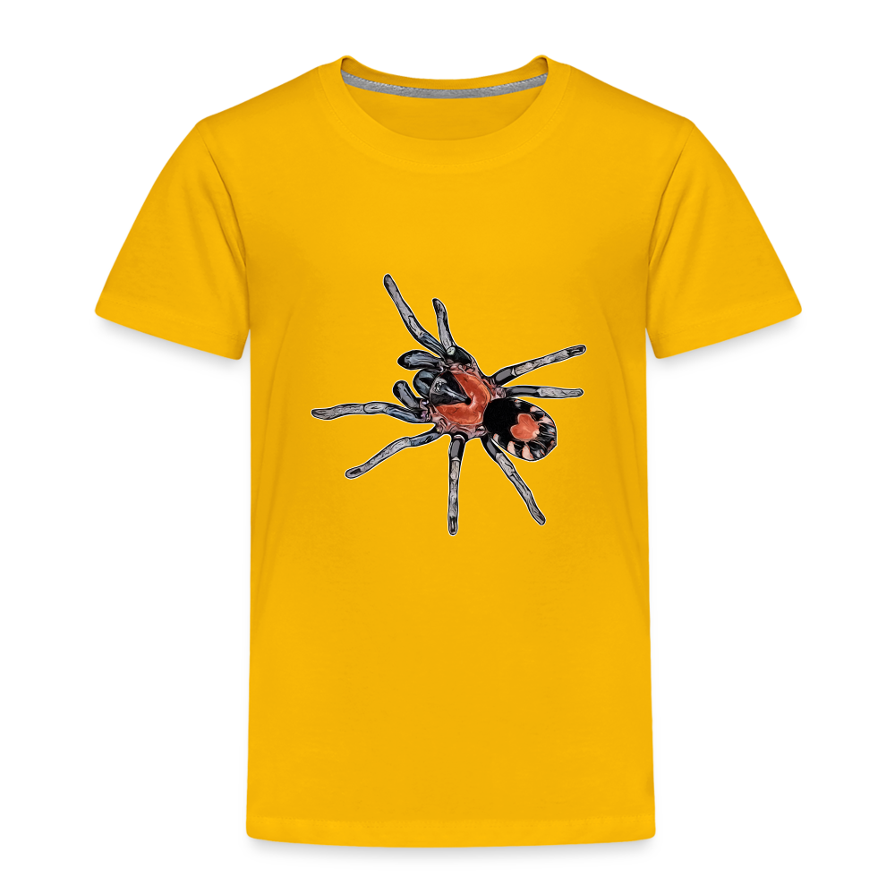 Kinder Basic T-Shirt Cyriocosmus elegans - Sonnengelb