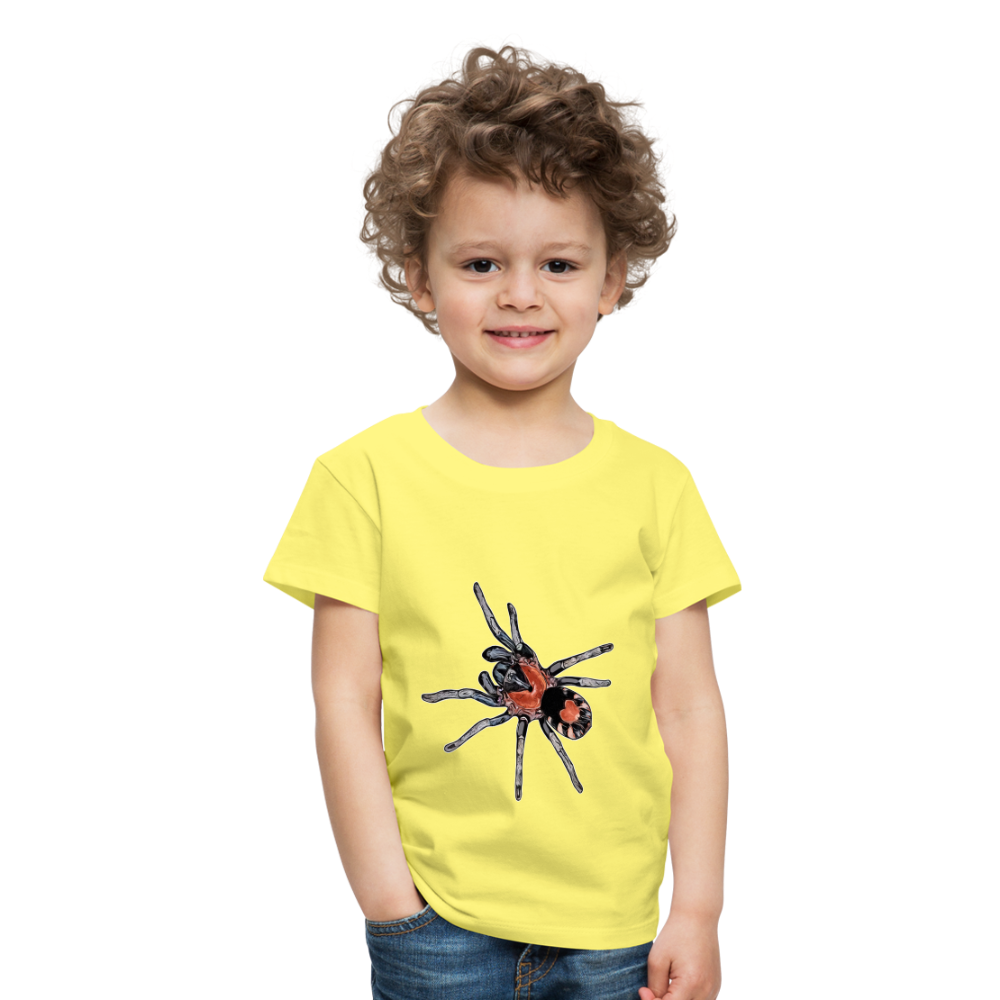 Kinder Basic T-Shirt Cyriocosmus elegans - Gelb