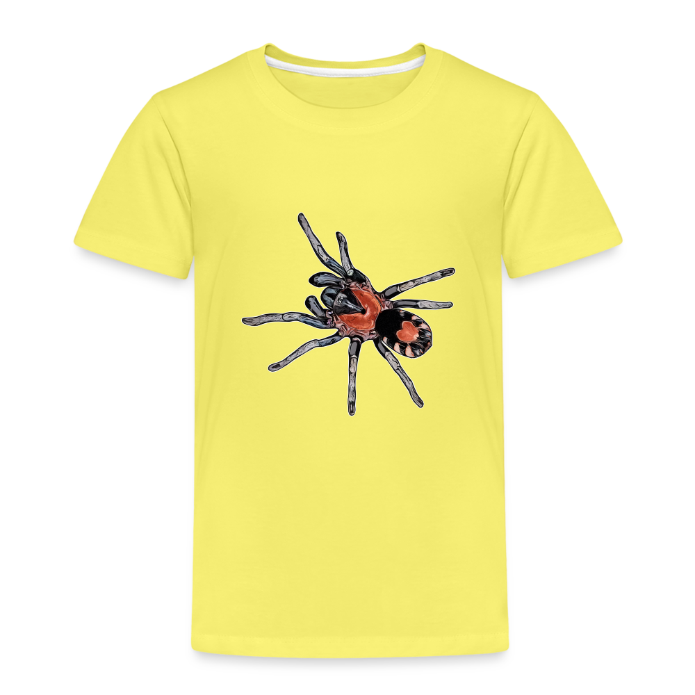Kinder Basic T-Shirt Cyriocosmus elegans - Gelb