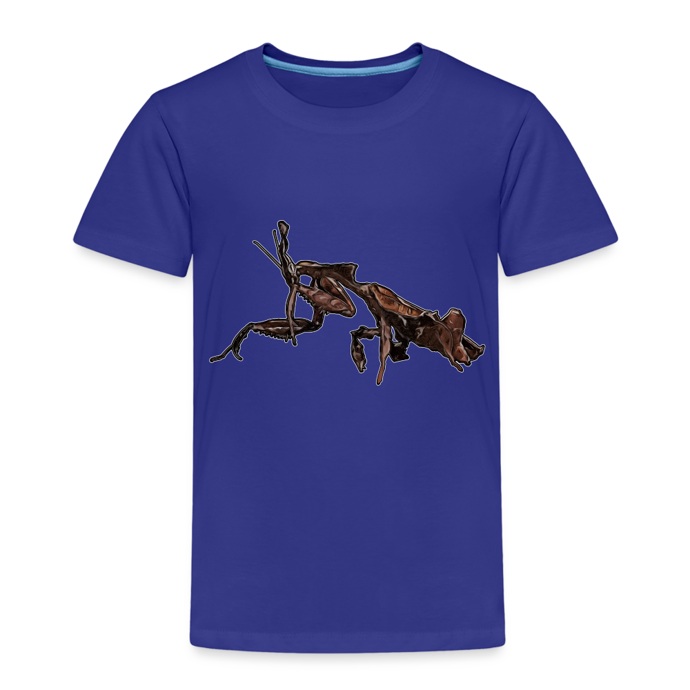 Kinder Basic T-Shirt Phyllocrania paradoxa female 2 - Königsblau