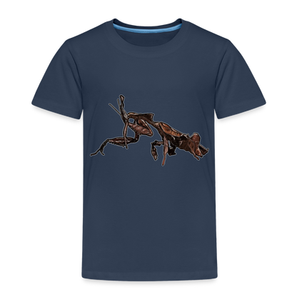 Kinder Basic T-Shirt Phyllocrania paradoxa female 2 - Navy